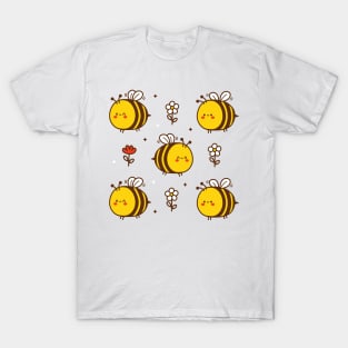 Bees and Flowers T-Shirt